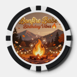 Lagerfeuer-Poker-Chips 🔥 | Cozy Outdoor-Spiel Pokerchips