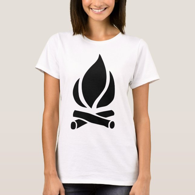 Lagerfeuer T-Shirt (Vorderseite)