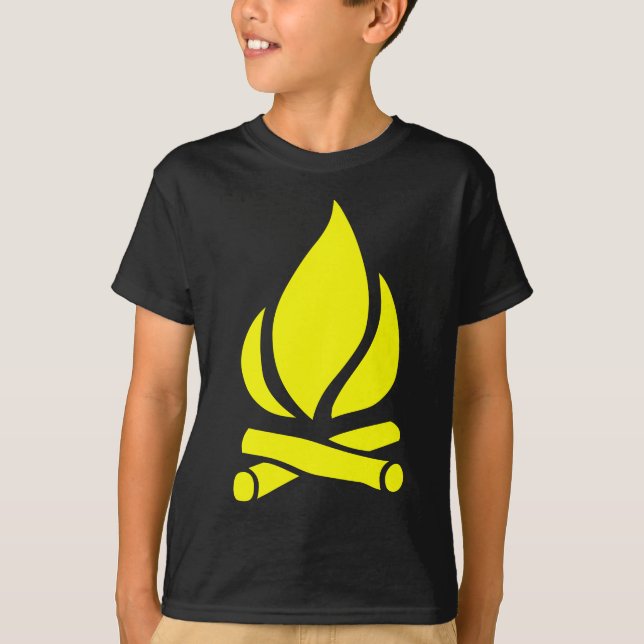 Lagerfeuer T-Shirt (Vorderseite)