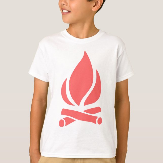 Lagerfeuer T-Shirt (Vorderseite)