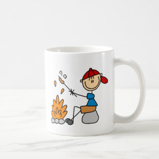 Lagerfeuer und Hotdog-Tasse Tasse