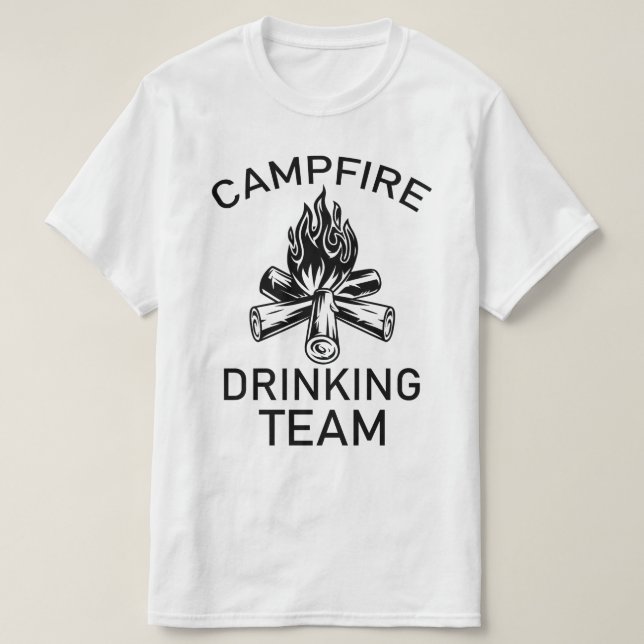 Lagerfeuerlöschteam T-Shirt (Design vorne)