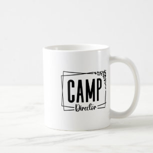 Lagerleiter Berater Lustiges Camping-Design für W Kaffeetasse
