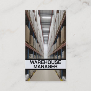 Lagermanager Visitenkarte