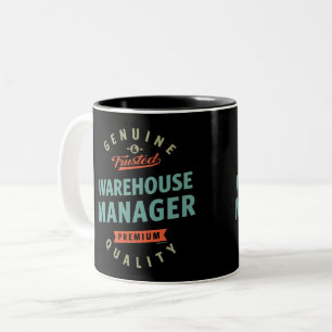 Lagermanager Zweifarbige Tasse