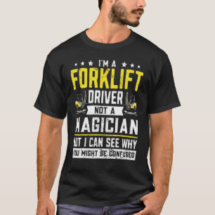 Lagerverwalter Gabelstaplerfahrer Gabelstapler T-Shirt