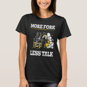 Lagerverwalter Gabelstaplerfahrer Gabelstapler T-Shirt
