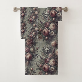 Lagh Lines - Gothic Viktorianisch Badhandtuch Set