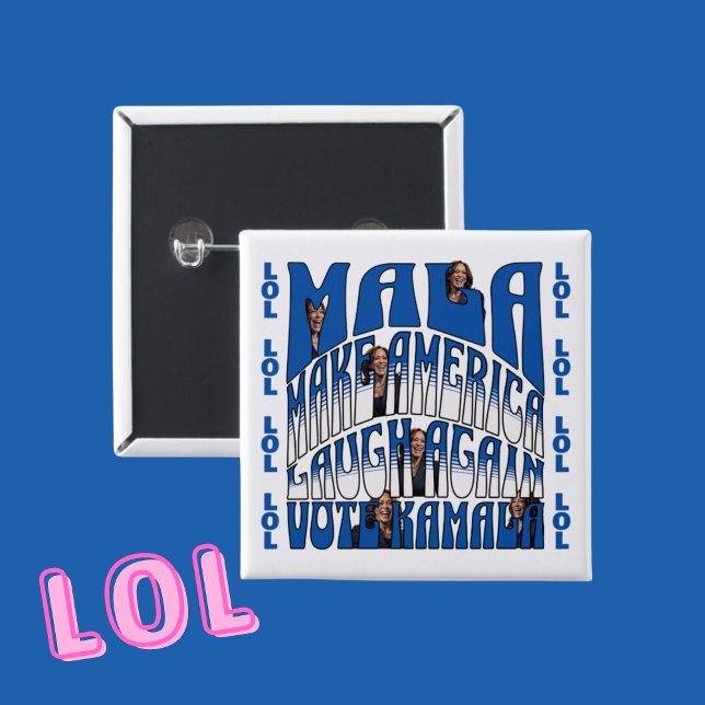 Laghing Kamala Button (Von Creator hochgeladen)