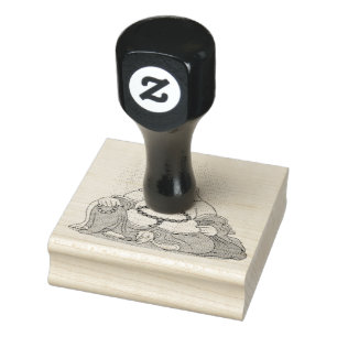 Laghing Maitreya Buddha Gummi Briefmarke Gummistempel