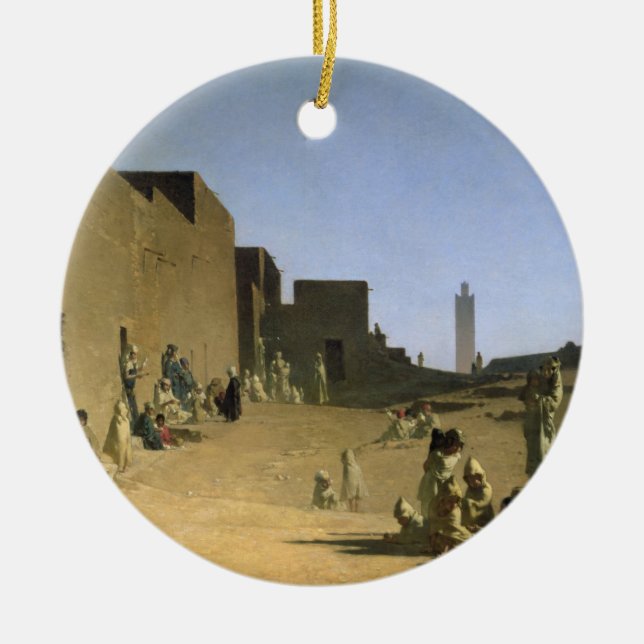 Laghouat im algerischen Sahara, 1879 Keramikornament (Vorne)
