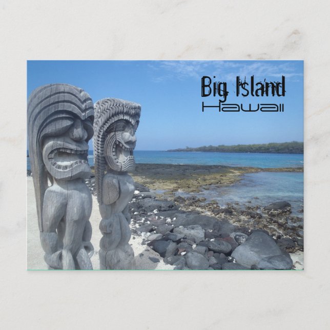 Laghtikis Hawaii Big Island Postcard Postkarte (Vorderseite)