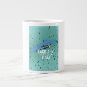 Lago arvo Reiseplan Italien Jumbo-Tasse