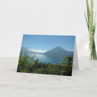 Lago Atitlan Notecard 1 Karte