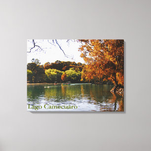 Lago Camecuaro Canvas Print Leinwanddruck