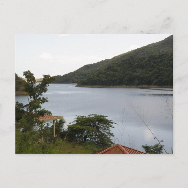 Lago Cerrillos Ponce Postkarte (Vorderseite)