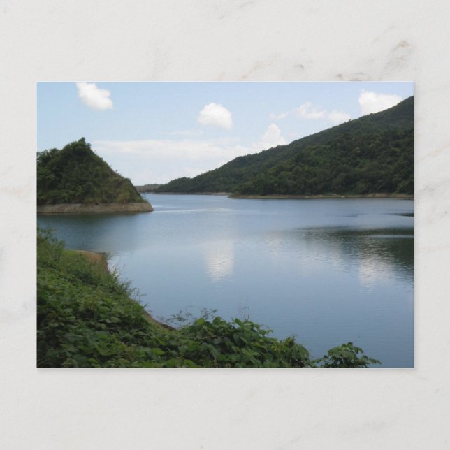 Lago Cerrillos Ponce Postkarte (Vorderseite)