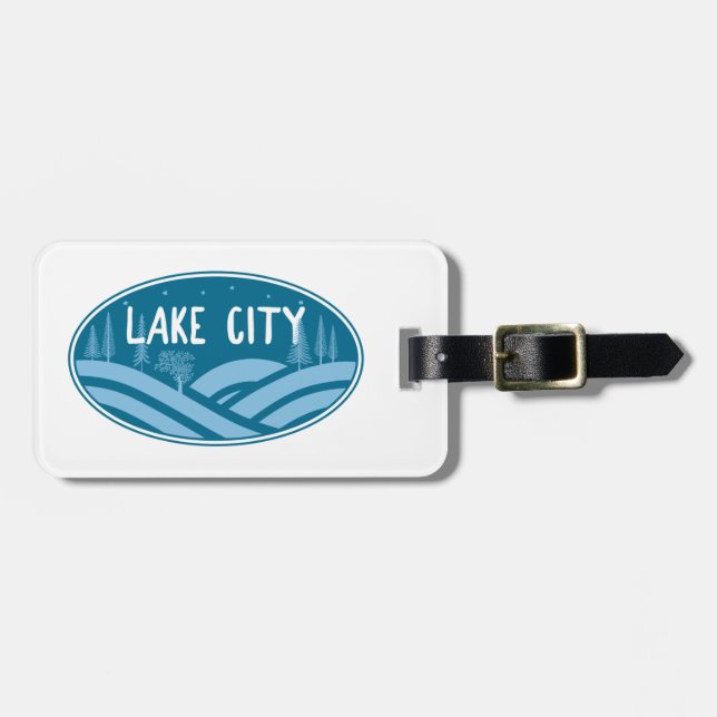 Lago City Colorado Außenbereich Gepäckanhänger (Vorderseite horizontal)