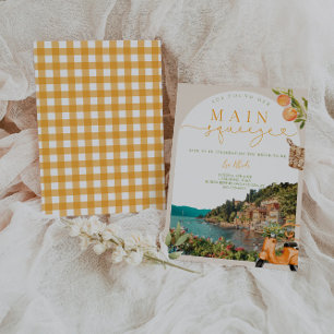 Lago Como Bachelorette Wochenende Einladung