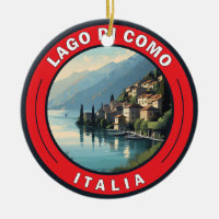 Lago di Como Italien Abzeichen