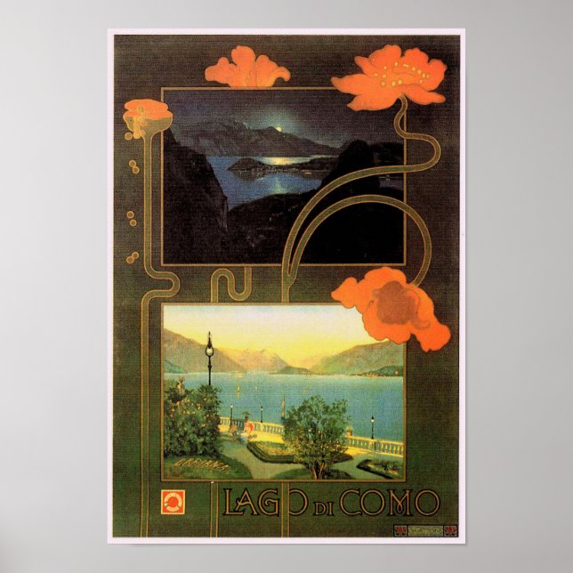 Lago di Como Poster (Vorne)