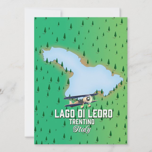 Lago di Ledro Terento Italien. (Vorderseite)