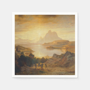 Lago di Lugano – Albert Zimmermann Serviette