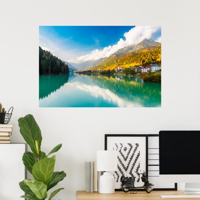 Lago di Santa Caterina Poster (Heimbüro)