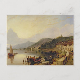 Lago d'Iseo, Italien Postkarte