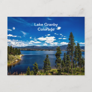 Lago Granby, Colorado (mit einer Aufschrift verseh Postkarte