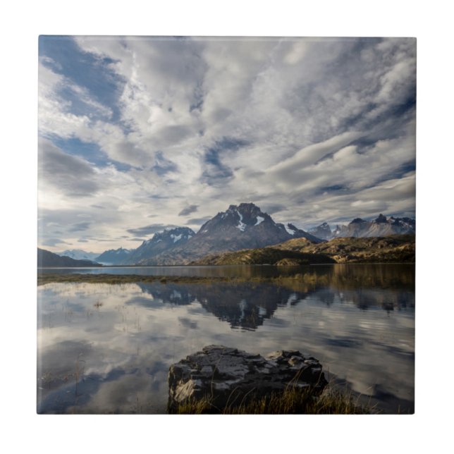 Lago Gray. Cordillera del Paine 2 Fliese (Vorderseite)