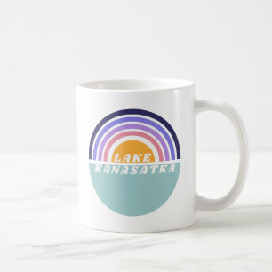 Lago K Retro Rainbow Tasse