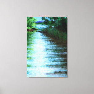 Lago Landscape Canvas Print Nature Leinwanddruck