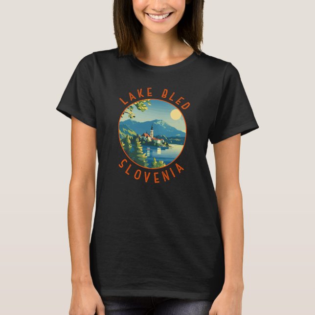 Lago Maggiore - Slowenien Vintage T-Shirt (Vorderseite)