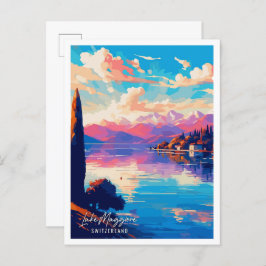Lago Maggiore - The Restaurant Postkarte