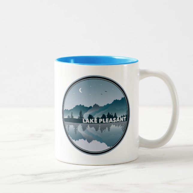 Lago Maggiore Zweifarbige Tasse (Rechts)