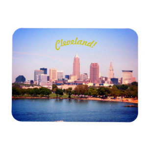 Lago Skyline (Cleveland OH) Magnet