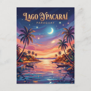 Lago Ypacaraí Paraguay Postkarte