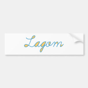 Lagom Autoaufkleber