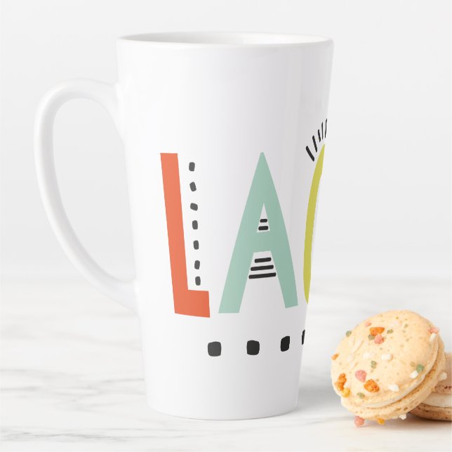 Lagom Colors Latte Tasse (Beispiel)