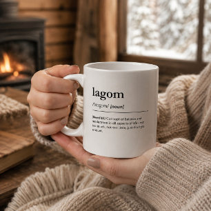 Lagom Definition skandinavisch nordisch schwedisch Kaffeetasse