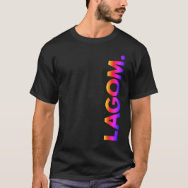 LAGOM. Sonnenuntergang T - Shirt