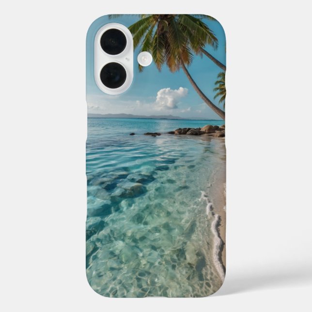 Lagoon Mirage Case-Mate iPhone Hülle (Rückseite)