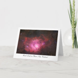 Lagoon Nebula - Viel Glück in Ihrem neuen Unterneh Karte