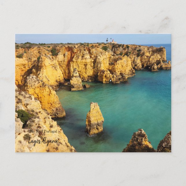 Lagos, Algarve, Portugal Postkarte (Vorderseite)