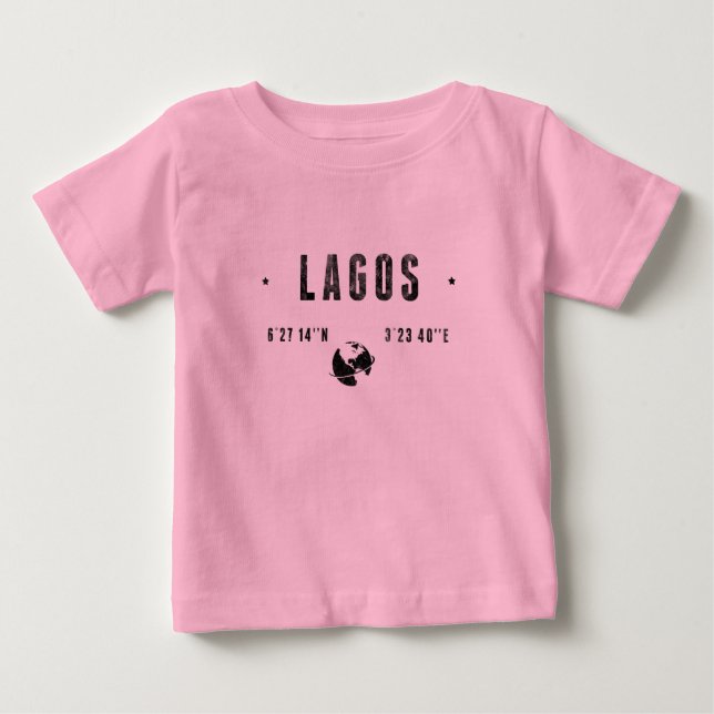 Lagos Baby T-shirt (Vorderseite)