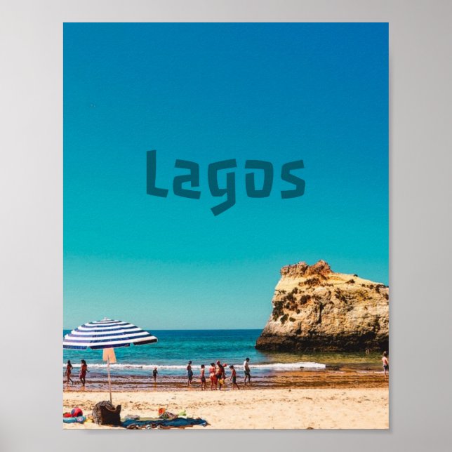 Lagos Beach Poster (Vorne)