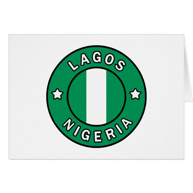 Lagos Nigeria (Vorderseite (Horizontal))