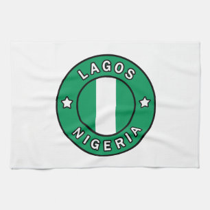 Lagos Nigeria Geschirrtuch