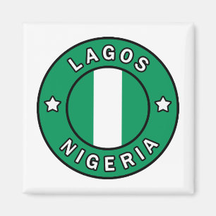 Lagos Nigeria Magnet